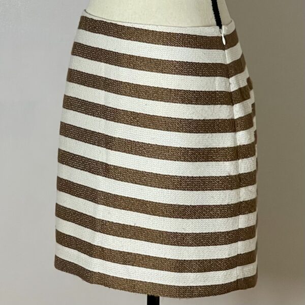 Banana Republic Heritage Striped Tweed Mini Skirt